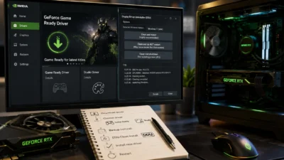 ゲームのFPSがモニターの半分に固定される原因｜60・72・120FPSで止まる時のNVIDIA・AMD確認手順【2026年版】