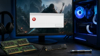 ゲーム起動時に「メモリを参照しました」が出る原因｜ntdll.dll・イベントID1000・0xc0000005