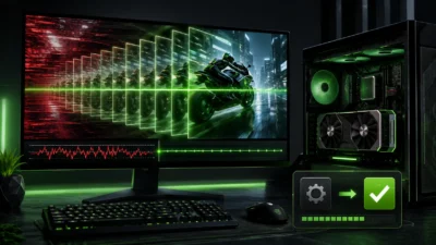 GeForce 616.56公開｜DLSS Frame Generation 3x以上でV-SYNC上限超えを修正【2026年8月】