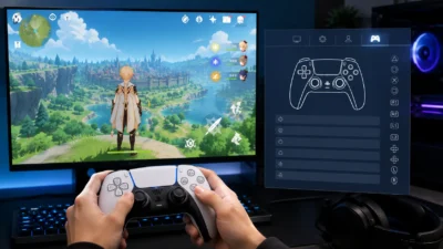 原神（PC版）のコントローラー設定ガイド｜公式対応機種とキーコンフィグ、Steam Inputが効かない理由と認識しない時の対処