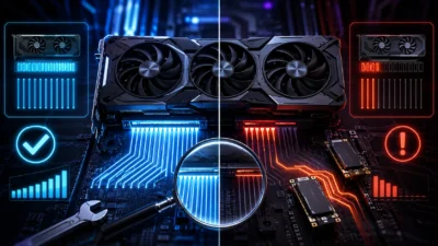 グラボがPCIe x16ではなくx8・x4で動作する原因｜GPU-Zでの確認方法・M.2共有・x16へ戻す手順【2026年版】