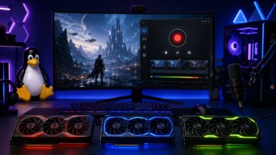 Linux版ShadowPlay？GPU Screen Recorder 6.0はAMD・Intel・NVIDIAすべて対応