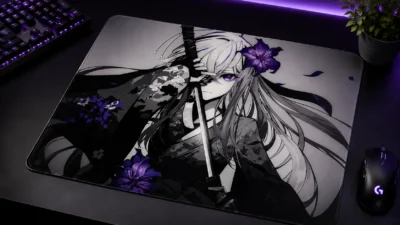 HachiwareGaming FlowerBlade V2発売｜12,800円のガラスマウスパッドは押し込むほど止めやすい？