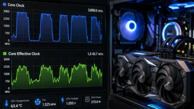 HWiNFOのCore ClockとCore Effective Clockの差はクロックストレッチではない【2026年版】