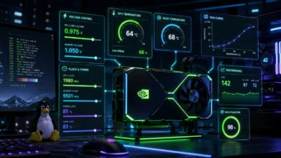 LACT 0.10.0とは？LinuxでNVIDIA GPUの電圧・GDDR7温度・PowerMizerを一元管理可能に