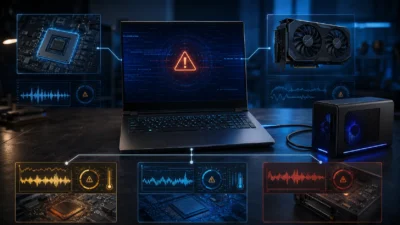 ゲーミングノートのWHEA-Loggerはデスクトップと原因が違う｜iGPU・dGPU・eGPU接続で分かれる切り分け方【2026年版】