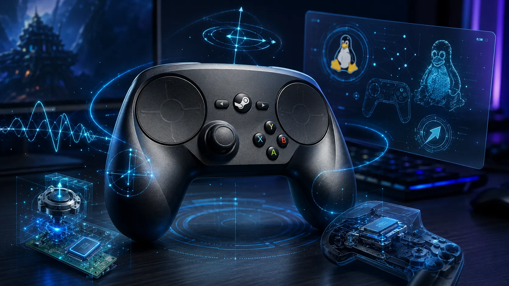 Linux 7.3で初代Steam Controllerが改善予定
