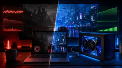 LinuxのeGPU性能が80％以上改善｜KWin新実装でCyberpunk 2077が27fpsから50fpsになった仕組みと条件