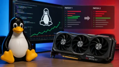 Linux 7.3でGPUスケジューラ「Fair」再採用へ？RX 9070 XTの10FPS低下・フリーズ問題を2パッチで修正