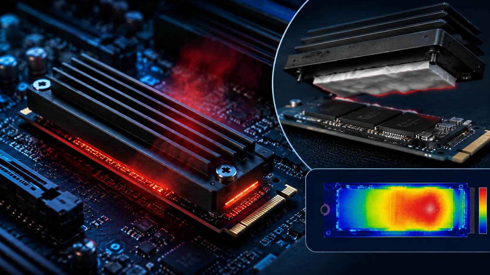 M.2ヒートシンクを付けているのにSSDが高温になる・遅くなるのはなぜ？