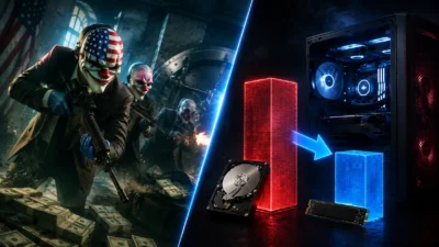 『PAYDAY 2』13周年アプデUpdate 247は軽くなった？｜64bit・DX11化で容量86GB→32GBに削減