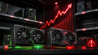 RTX 5050・RX 9050はさらに値上がりへ｜ZOTAC親会社決算「エントリーGPU不足は2026年後半に悪化」【販売数量18.4%減】