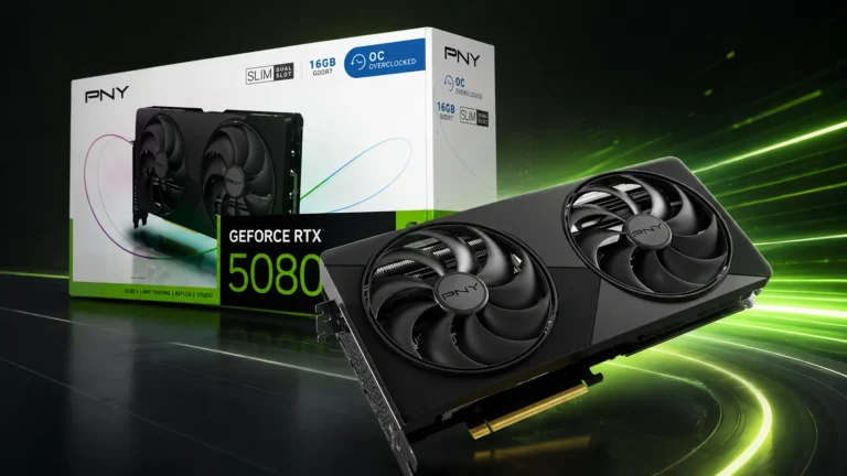 PNY RTX 5080 OC SLIM国内発売