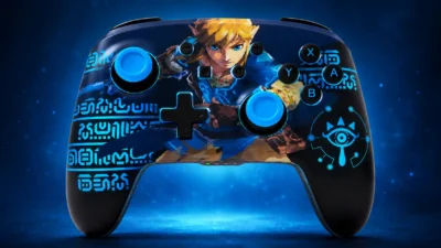 ゼルダの伝説デザインのPowerAワイヤレスコントローラーが43％オフの4,973円に｜Switch 2の電源オンは非対応【2026年8月】