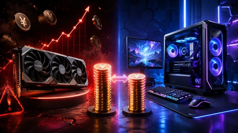 RTX 5090単体とBTOの価格比較