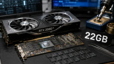 RTX 2080 Tiの22GB化、国内業者が4万5000円で受注｜メルカリの完成品は6万5000円から【2026年8月】