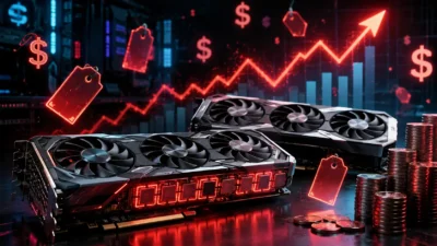 RTX 5060 Ti 16GBが米国実売で約800ドル｜8GB版との差275ドル、RTX 5070は約900ドルへ【2026年8月】