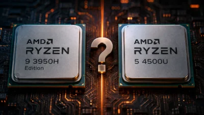 Ryzen 9 3950H EditionはRyzen 5 4500Uの改名か｜PassMark登録1件の仕様一致を徹底検証