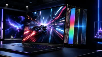 Samsungが世界初300Hz OLEDノート向けパネルを披露｜16型2.5K、240Hzの壁を突破【IMID 2026】