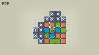『Sokogram』は8月25日Steam発売予定｜マス目を塗らず経路を描く、ノノグラムと倉庫番を同時に解く新設計パズルの仕組み