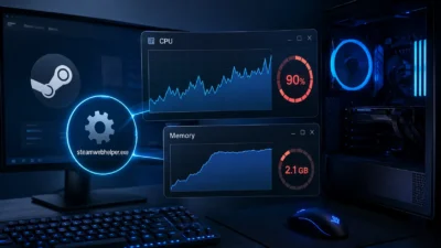 Steam Client WebHelperのCPU・メモリ使用率が高い原因｜steamwebhelper.exeの軽量化方法【2026年版】