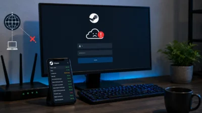 Steamに繋がらない・ログインできない時の対処法｜自分のPC側かSteam障害かを見分ける診断ガイド【2026年8月版】