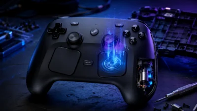 Steam Controllerのトラックパッドがスピーカーに？ハプティクスで16bit音声を再生する改造が登場【2026年8月】