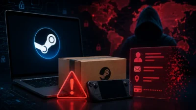 Steamハードウェア購入者に情報流出の可能性｜欧州CEVAのサイバー攻撃に注意