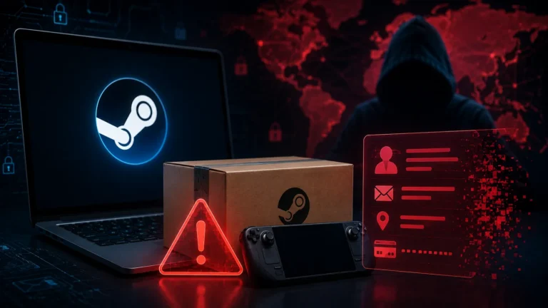 Steamハードウェア購入者の情報流出とフィッシング詐欺への対処法