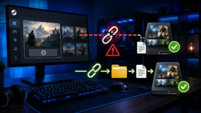 Steamでゲームが残っているのに「インストール」と表示される原因｜ライブラリ再登録・appmanifestを確認