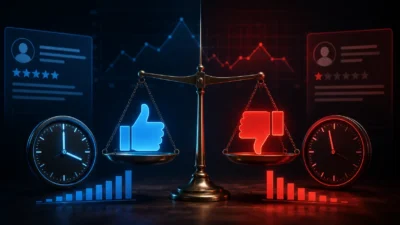 Steamの低評価レビューは高評価より短時間で投稿されやすい｜1,503万件の学術研究で分かったプレイ時間と文章量の傾向