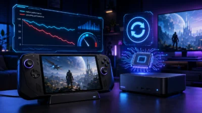 SteamOS 3.8.25 Betaは更新すべき？FSR使用時の性能低下とFirmware 108・Steam Machine対応を解説