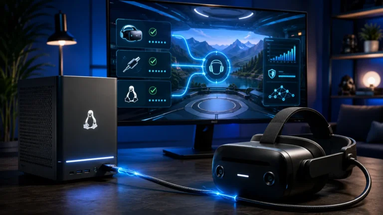 SteamOSにおける有線VR対応を解説する記事