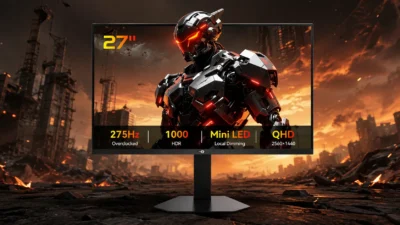 Titan Army「P276MX ULTRA」発表｜香港でHK$6,499先行販売、表示色は8bit+Hi-FRCに注意