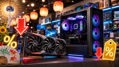 ツクモ「お盆セール2026」開催中｜RX 9070 XTが9万円台、RTX5070搭載G-GEARも特価【8月17日まで】
