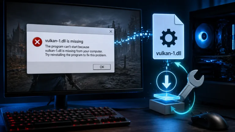 vulkan-1.dllが見つかりません