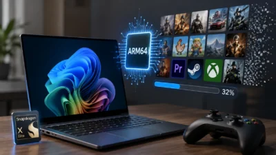 Windows on Arm対応アプリ・ゲームが7000本突破｜Arm64ネイティブは32％のみ、PCゲームはアンチチートが壁