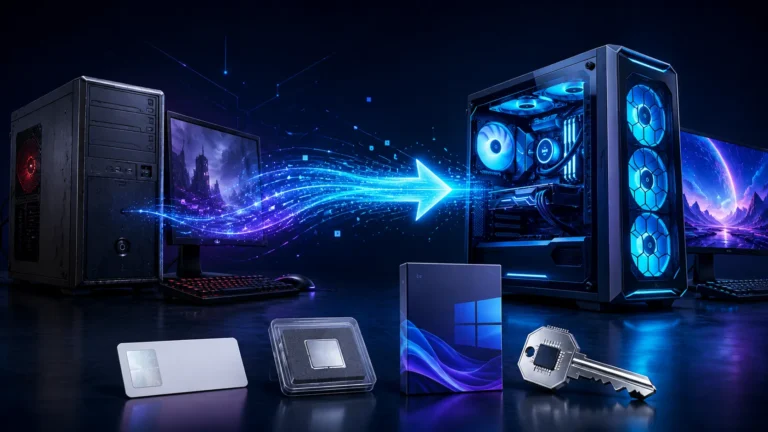 Windows 11ライセンスは新しいゲーミングPCへ移せる？