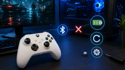 XboxコントローラーがBluetoothだけ切断する原因｜バッテリー・再ペアリング・ドライバーの確認手順【2026年版】