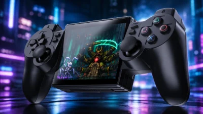 Yoniq Portalは何者？PS2コントローラー風携帯機がgamescomで実機展示｜仕様・発売日は未定