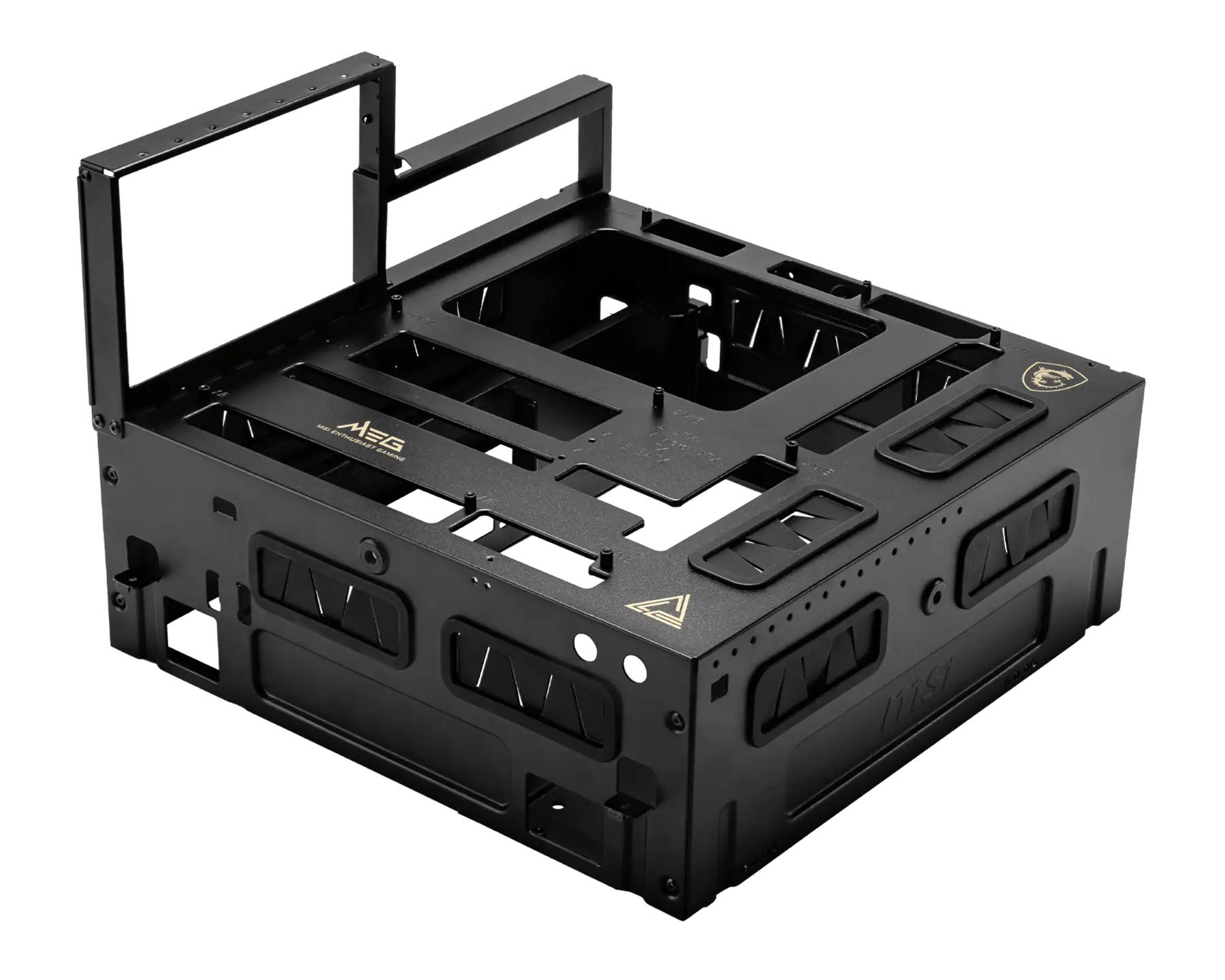 MSI MEG EM9 オープン型テストベンチの全体像