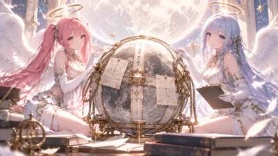『天使の月配送（Angel's Moon Delivery）』9月23日発売｜統合GPUで動く月の物理パズル、容量500MBと生成AI開示