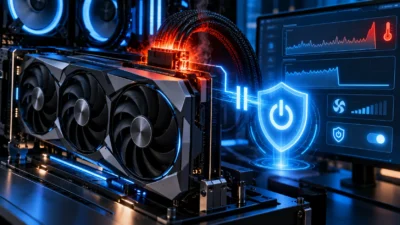 ASUS GPU Tweak IIIに即時シャットダウン追加｜RTX 5090の12V-2×6過電流を検知、焼損対策になる？【2026年9月】