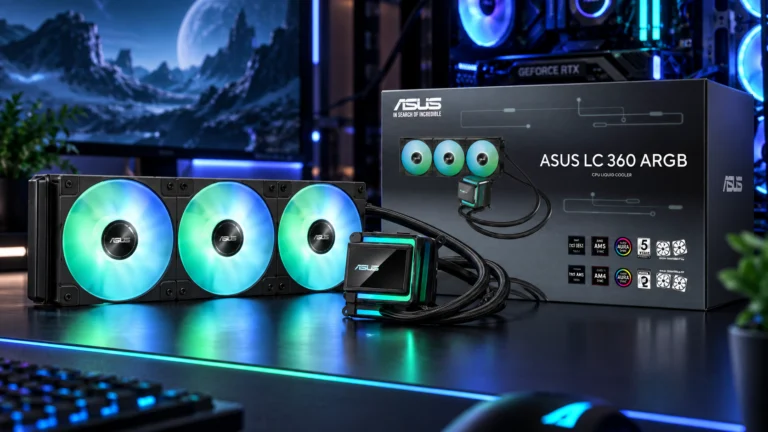 ASUS LC 360 ARGBと240mmの違い