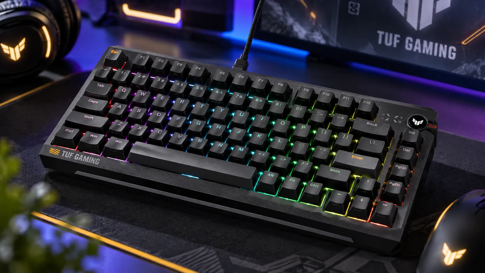 ASUS TUF Gaming K4 Magneticが16,980円で発売｜8KHz・ラピッドトリガー対応、ROGとの違いは？
