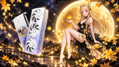 AX GamingのRTX 5070「秋序限定版」は香り付きGPU｜クロックは通常X3Wと同じ2542MHz、前例はYeston