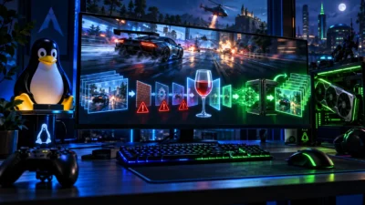 LinuxでDLSS 5を動かす「DLSS5VKLayer」登場｜Wine上のNGXへフレームを渡す仕組みと導入の3つの壁