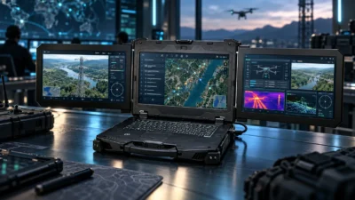 約9.8kg・14型3画面のDurabook Z14I-DX3発表｜RTX 5000 Ada搭載可、「持ち運べる司令室」はゲームにも使える？