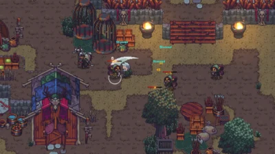 『Emberville』Steam早期アクセスは10月27日｜人気配信者CohhCarnage創業スタジオの新作ドット絵ARPG