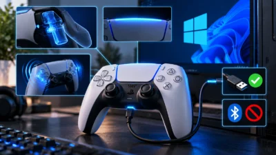 MicrosoftがDualSenseのアダプティブトリガーとライトバーをGameInputで開放｜USB限定でBluetoothは対象外